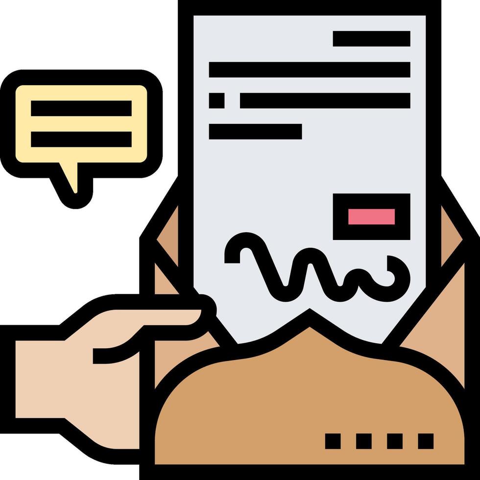 Email notification icon vector