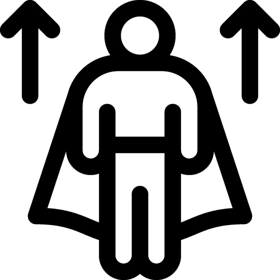 Superhero icon illustration vector