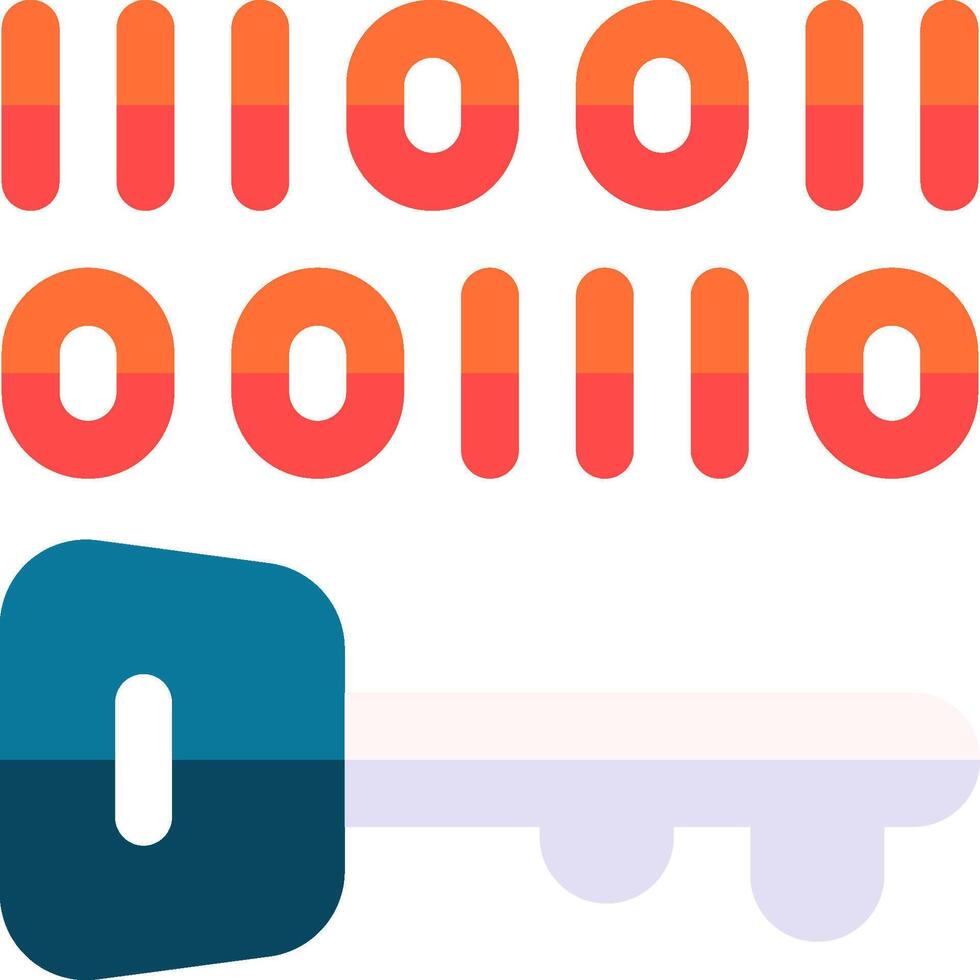 A key with the word 100 on it vector
