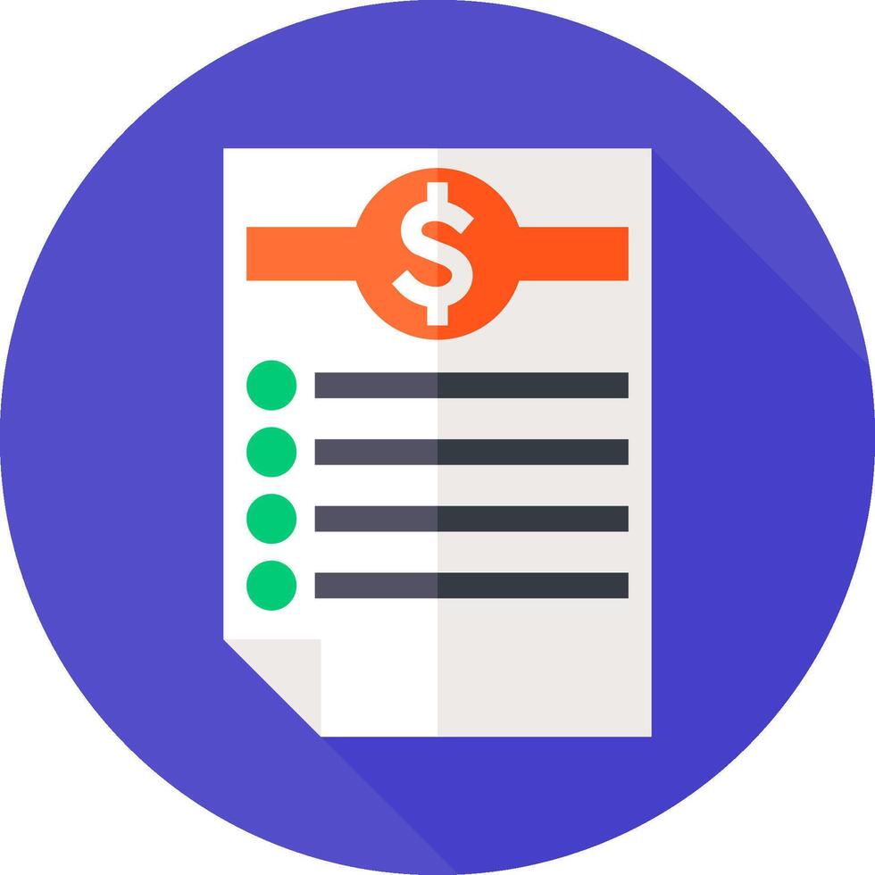 A checklist with dollar sign and check marks vector