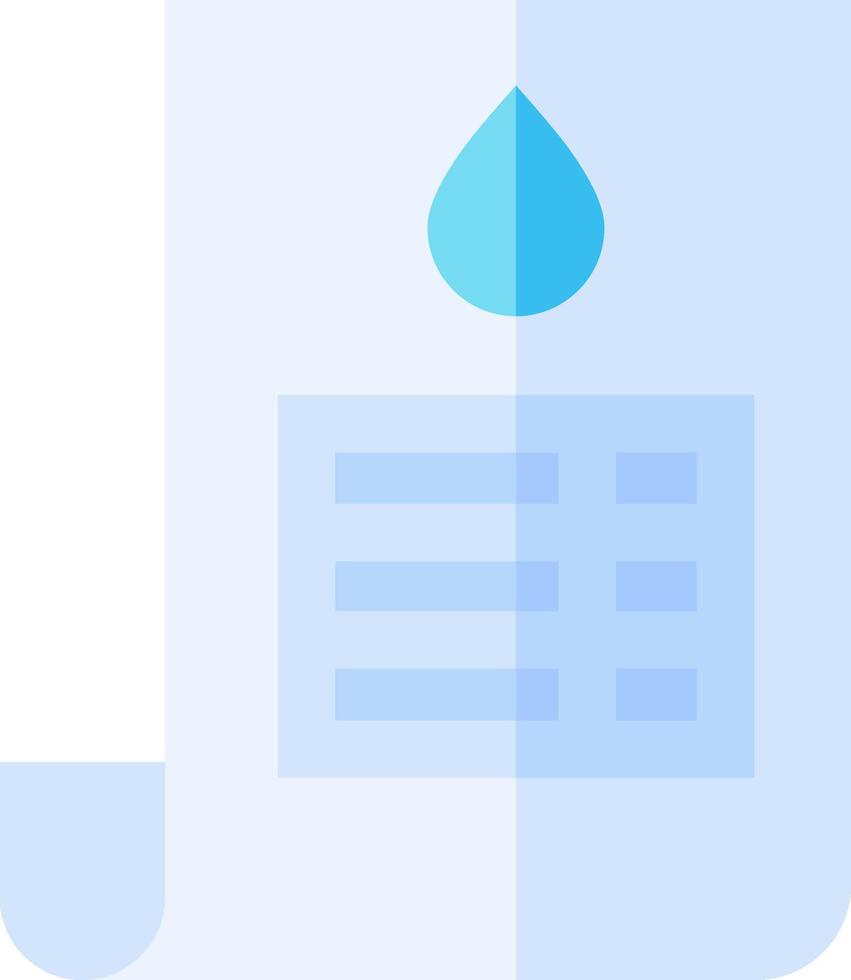 Water drop icon vector
