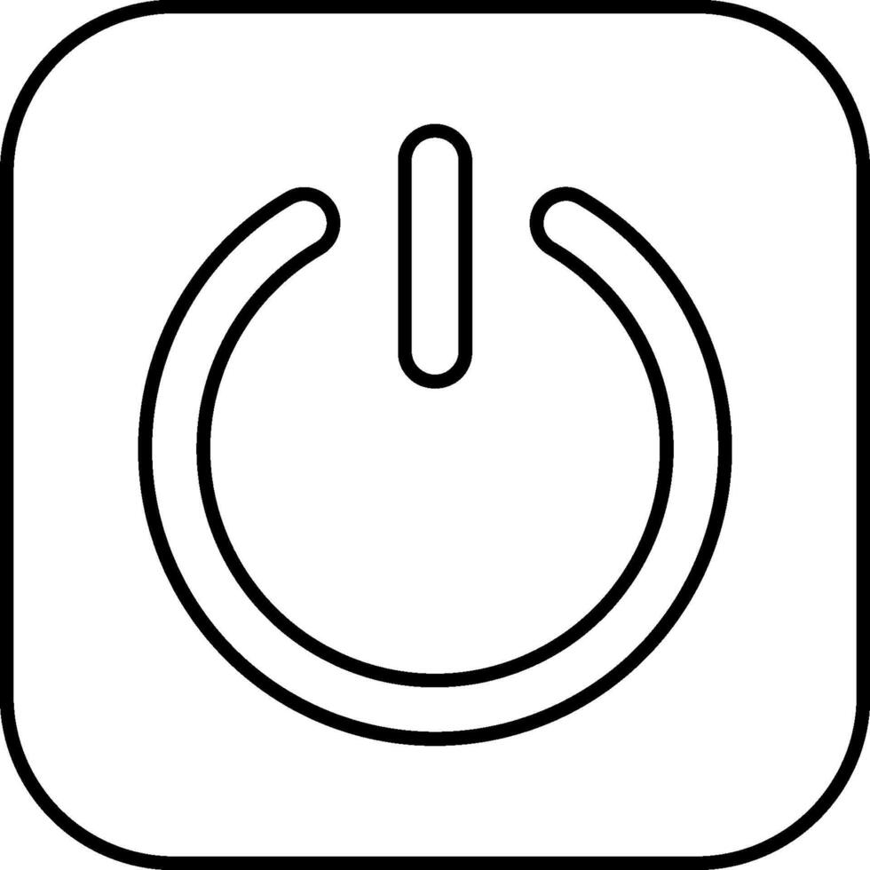Power button icon illustration vector