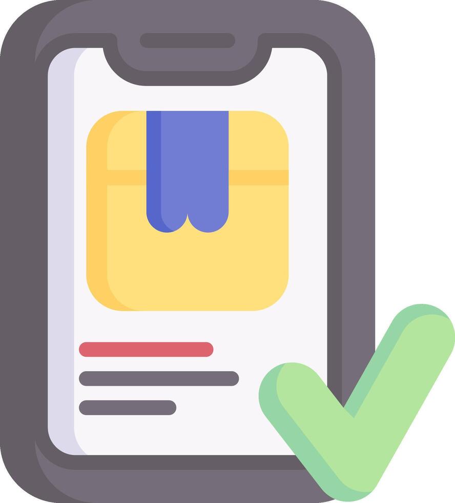 Mobile app icon vector
