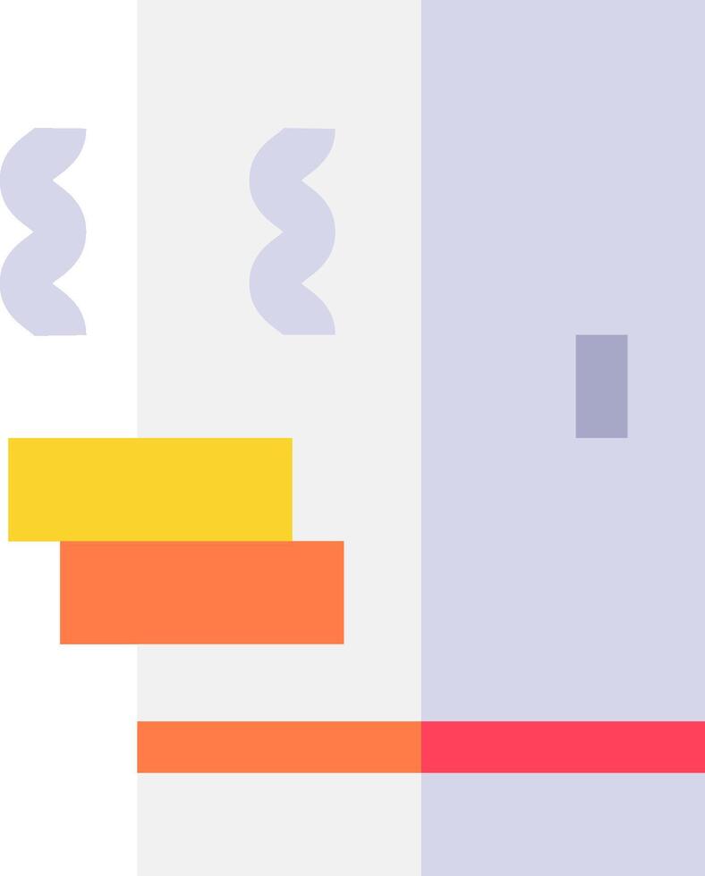 A colorful abstract illustration of a man and a woman vector