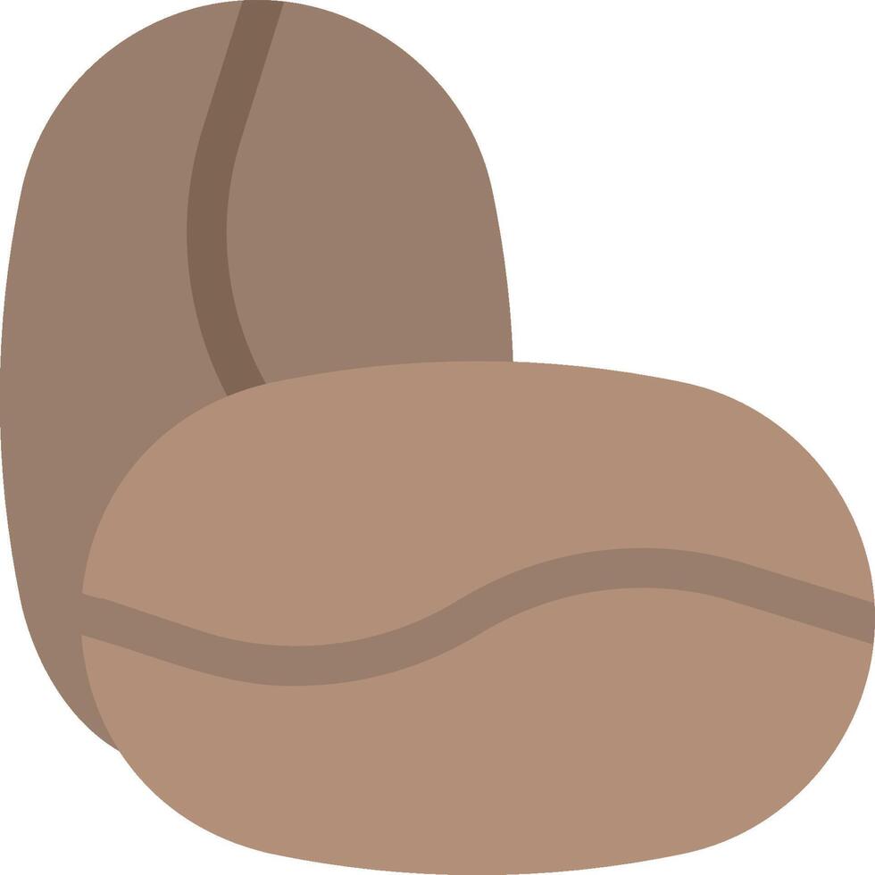 Coffee beans icon vector