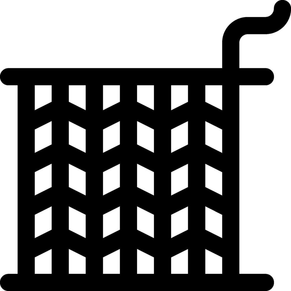 A basket with a handle and a handle vector