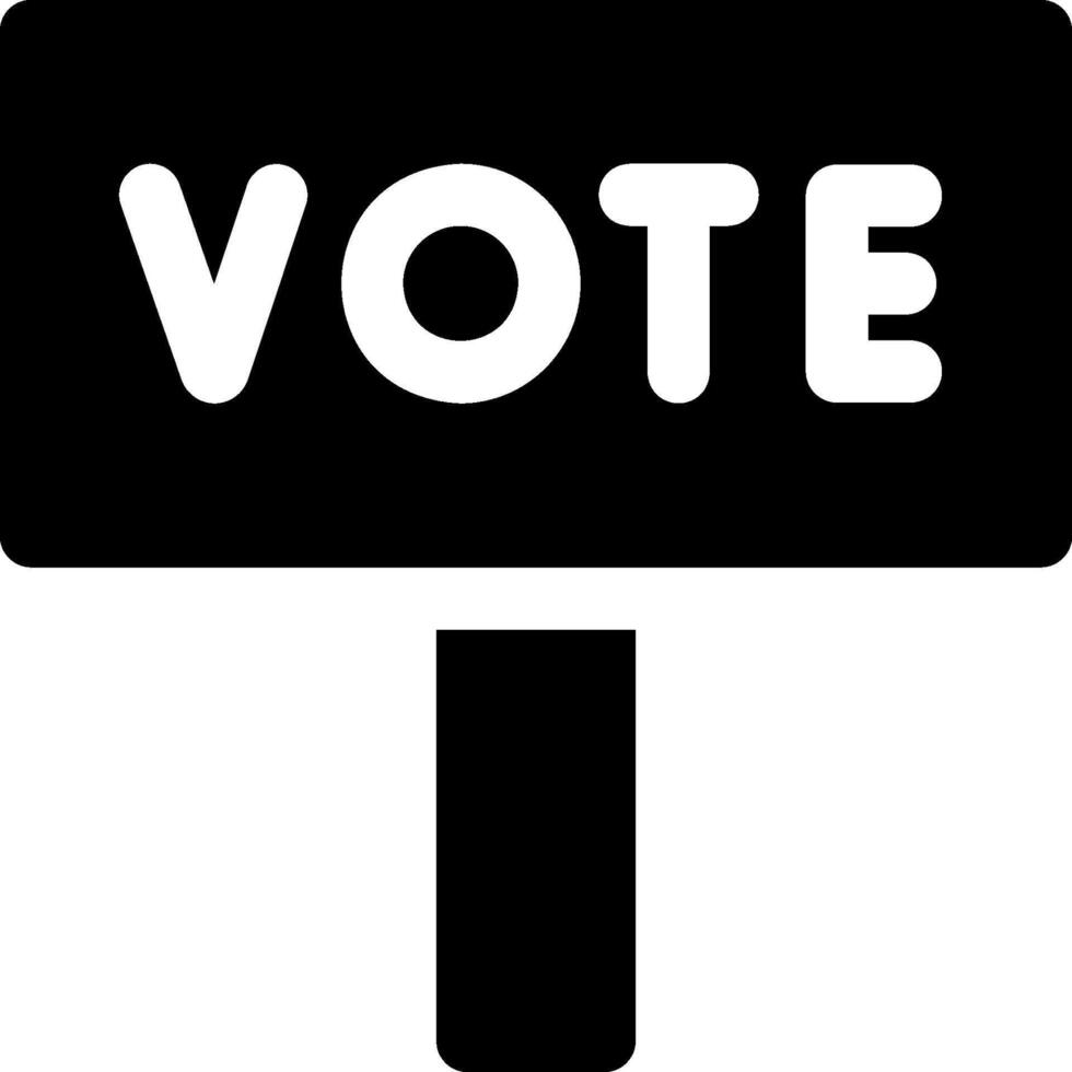 Vote sign illustration vector
