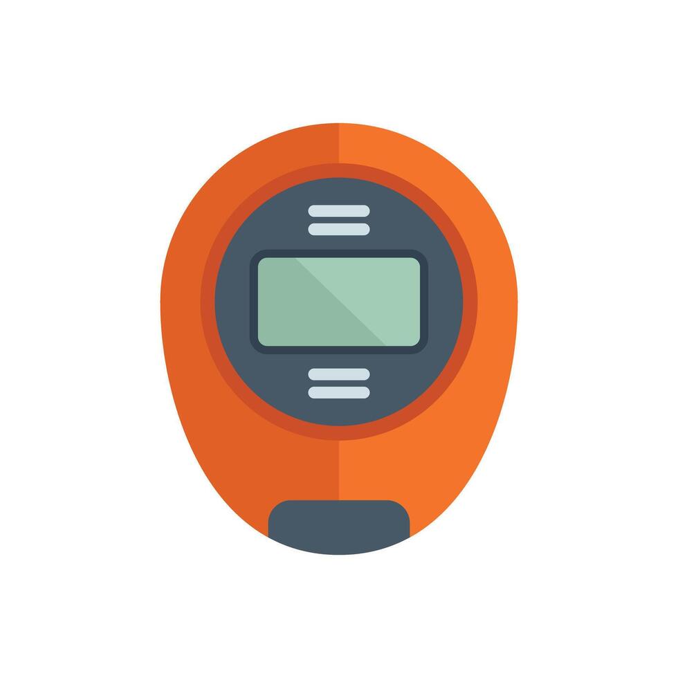 Digital timer icon showing time passing by quickly vector