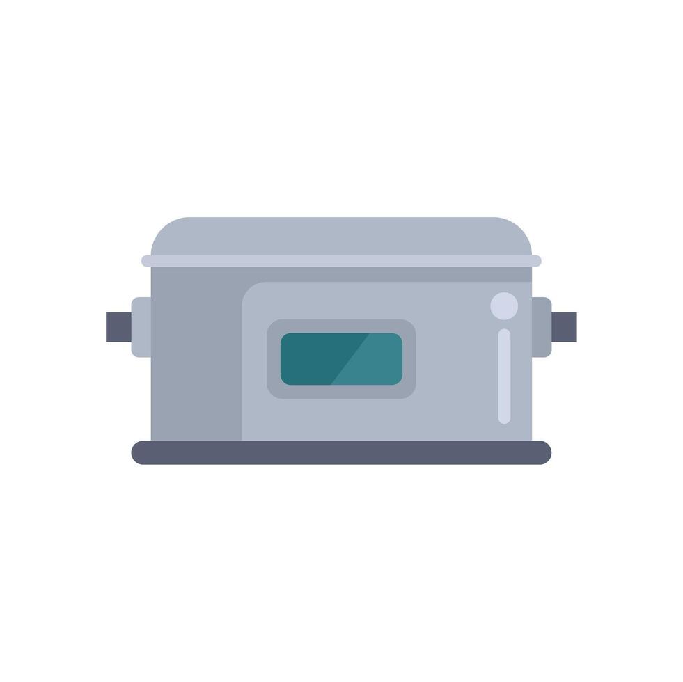 Electric meter is showing energy consumption data vector