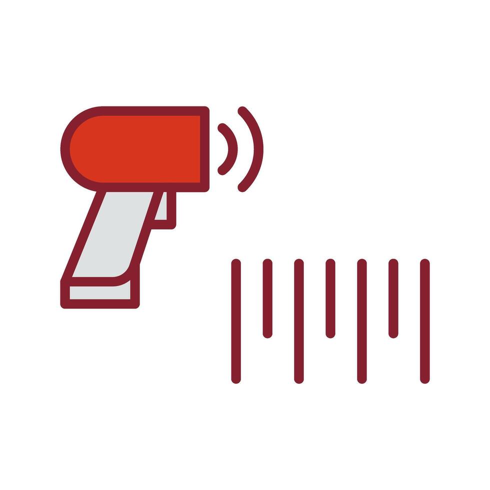 Barcode Scanner Icon Design vector