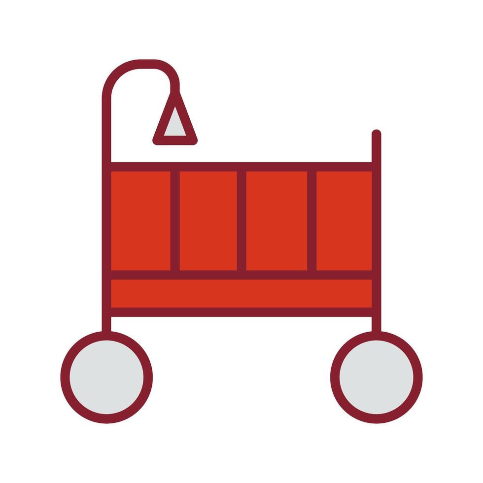 Nursery Decor Icon Design vector