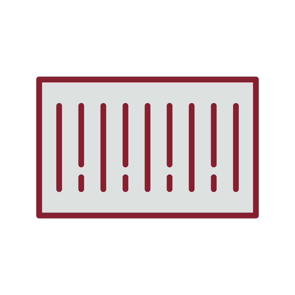 Barcode Label Icon Design vector