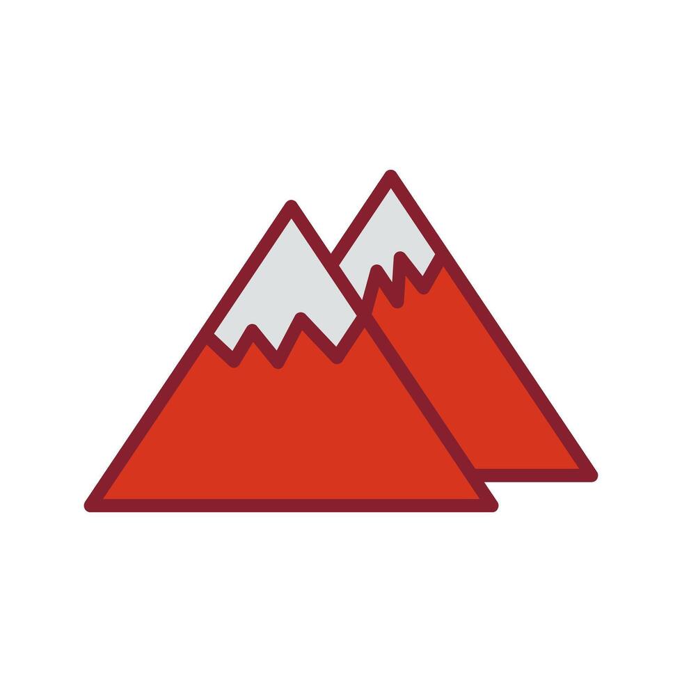 Mountain Icon Design vector