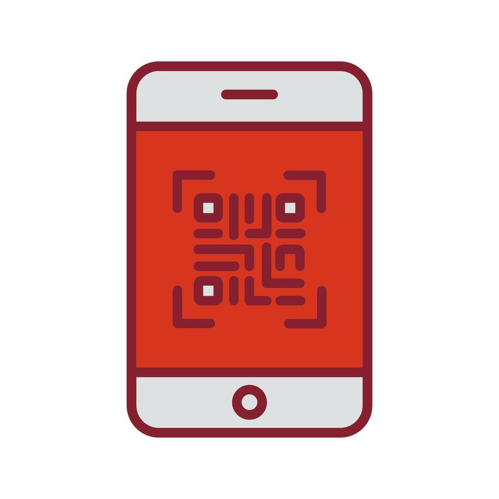 Scanning App Icon Design vector