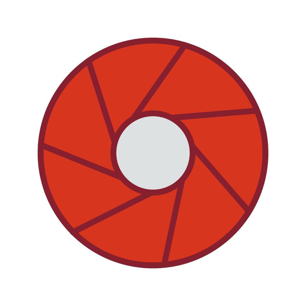 Aperture Artifacts Icon Design vector