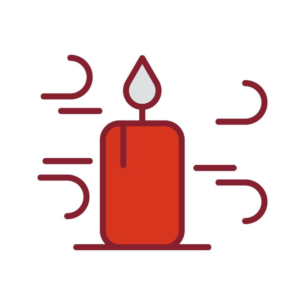 Blowing Candles Icon Design vector