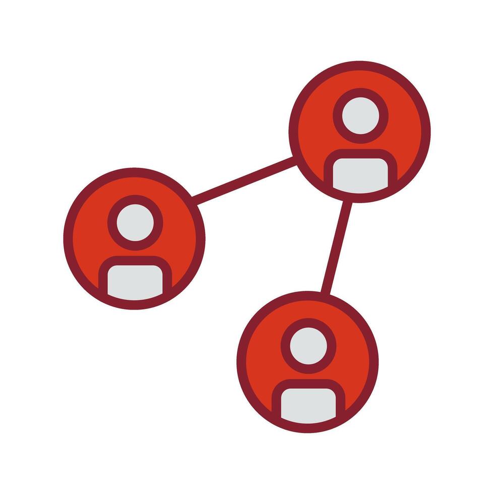 Social Network Icon Design vector