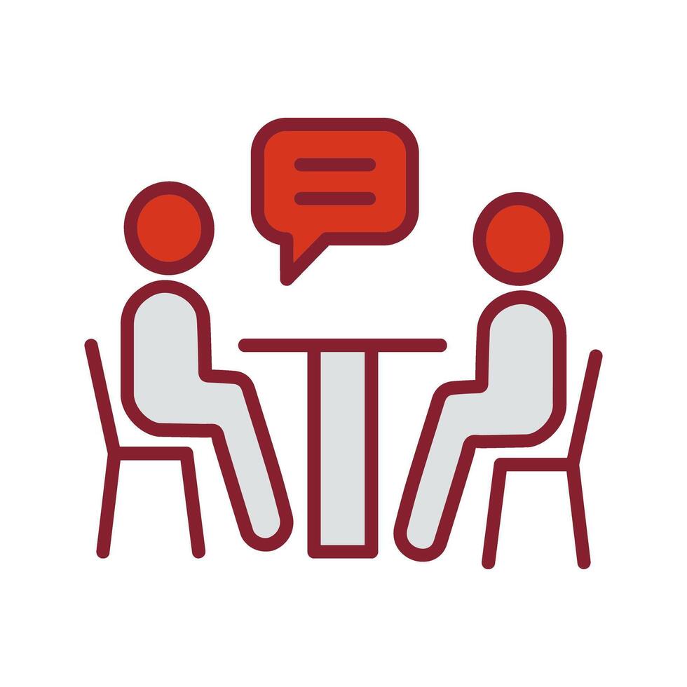 News Interview Icon Design vector