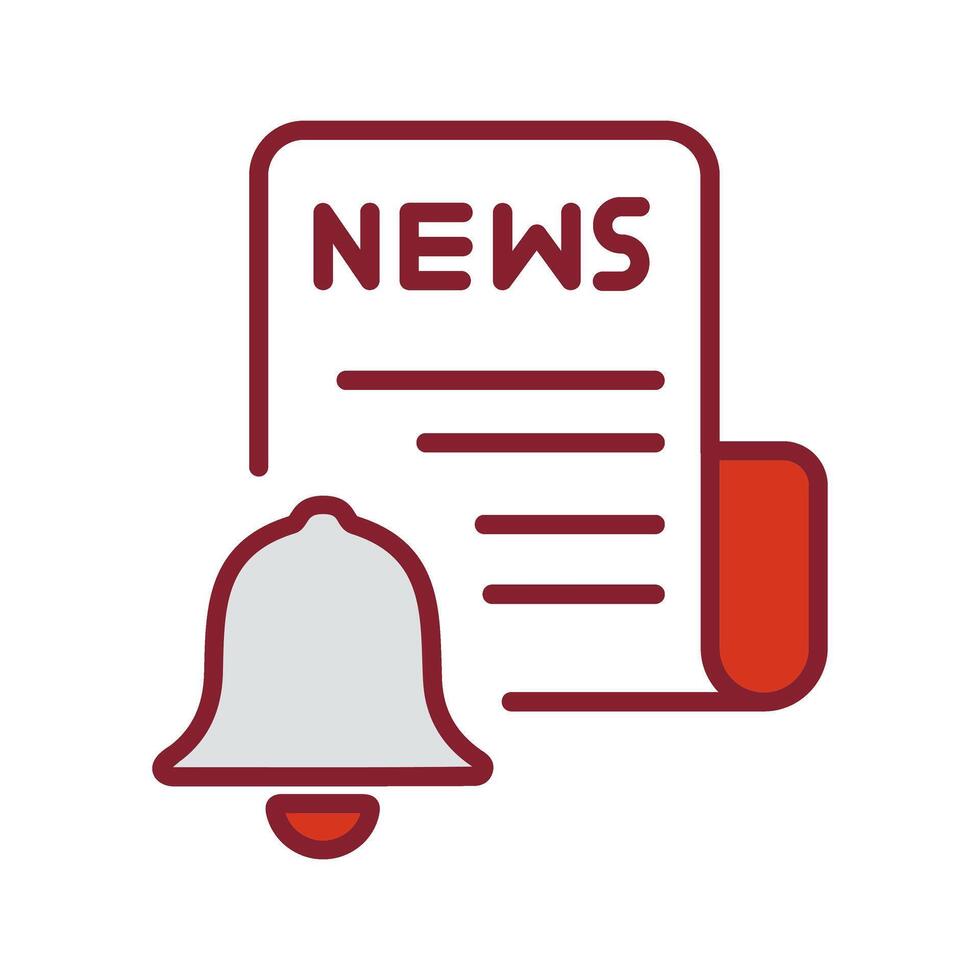 News Update Icon Design vector