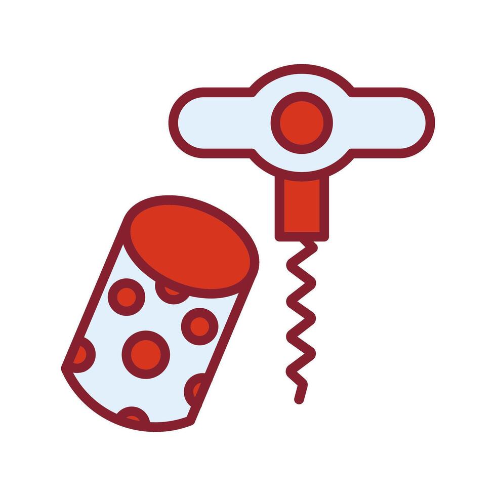 Wine Cork Icon Design vector