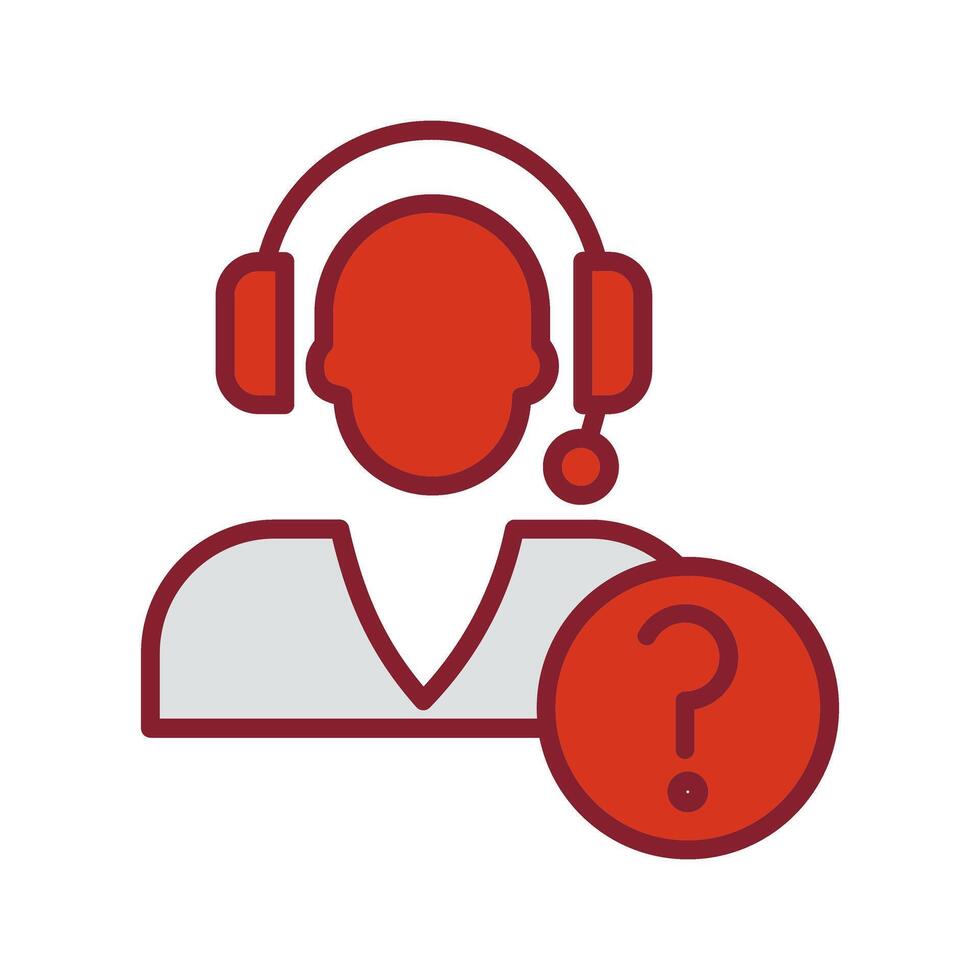 Help Request Icon Design vector