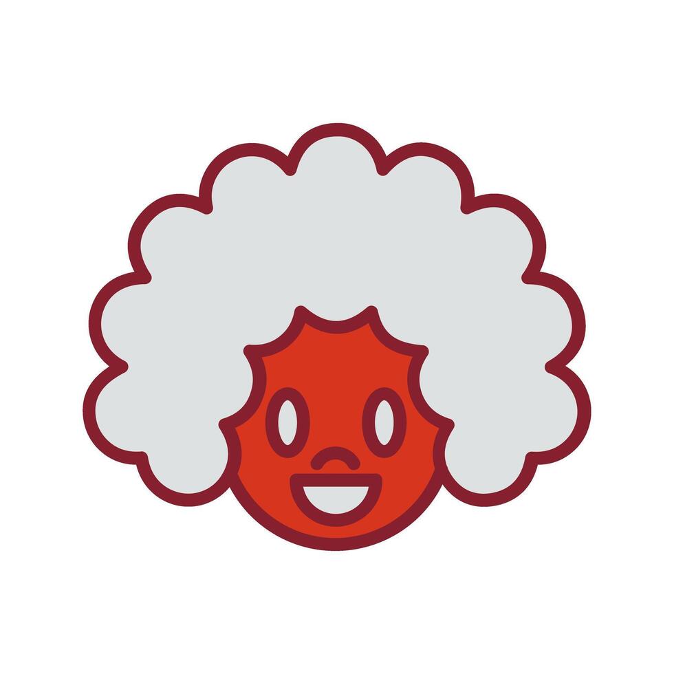 Clown Face Icon Design vector