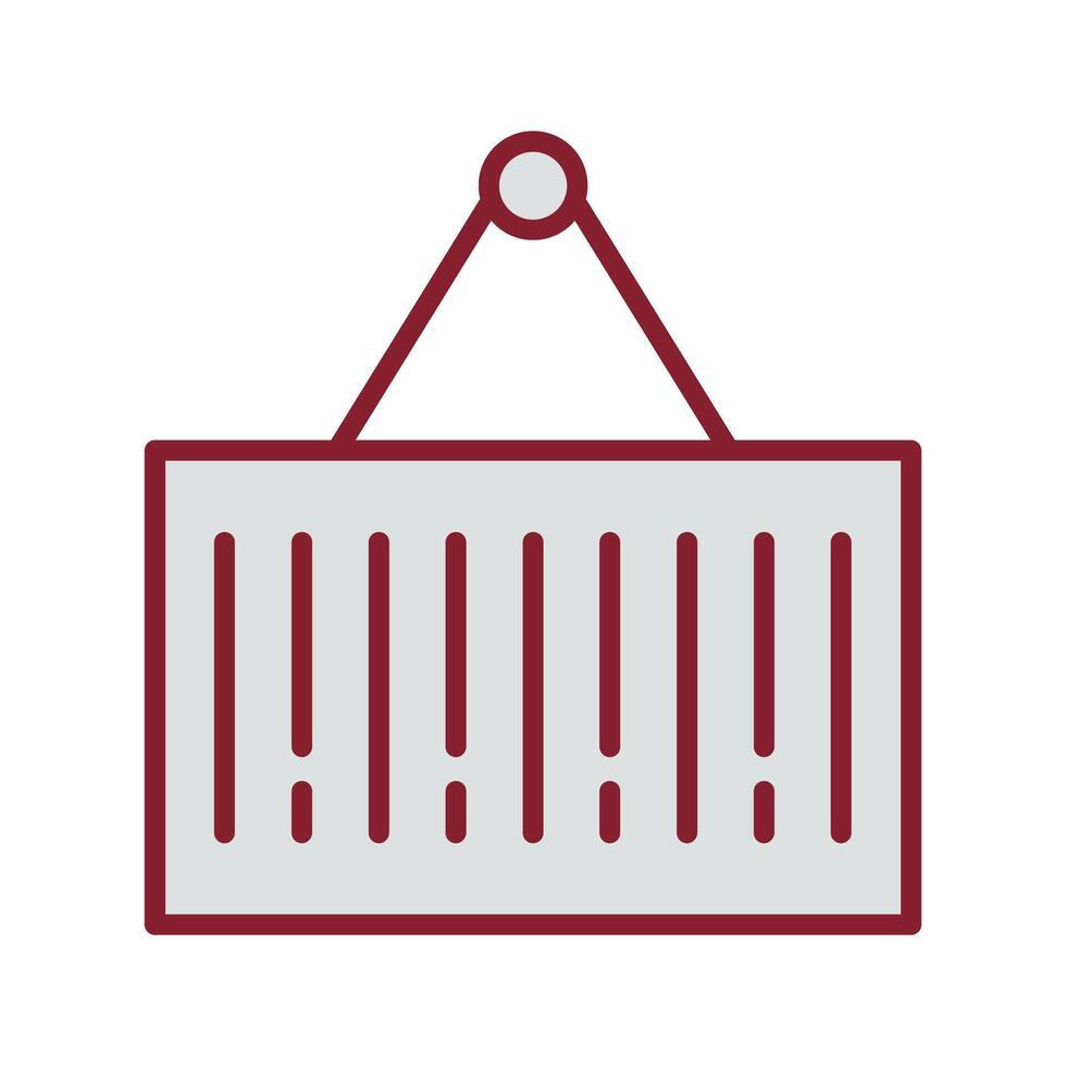 Barcode Sales Icon Design vector