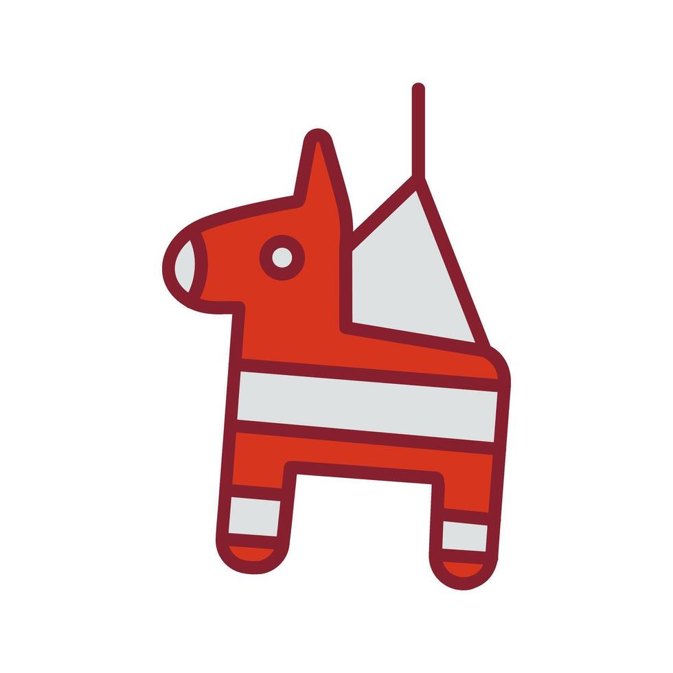 Pinata Icon Design vector
