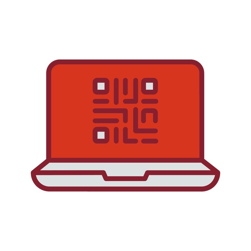 QR Code Scanner App Icon Design vector