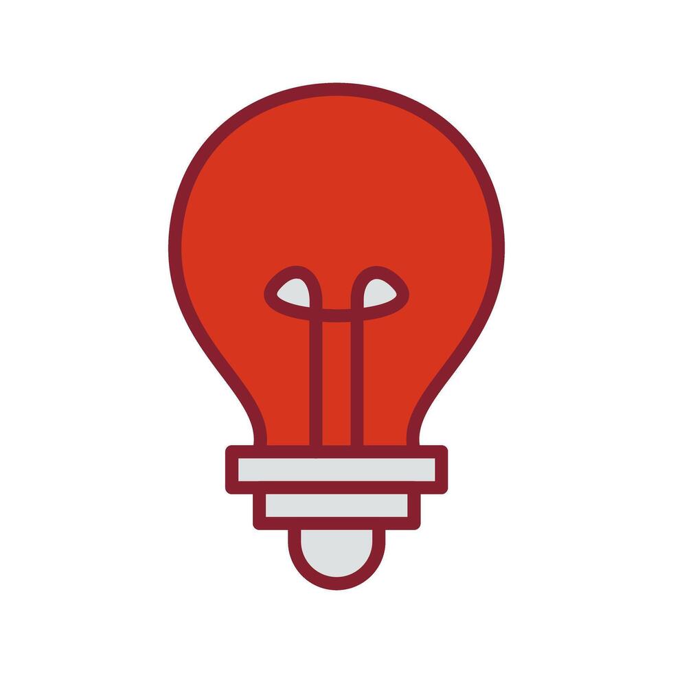 Light Bulb Icon Design vector