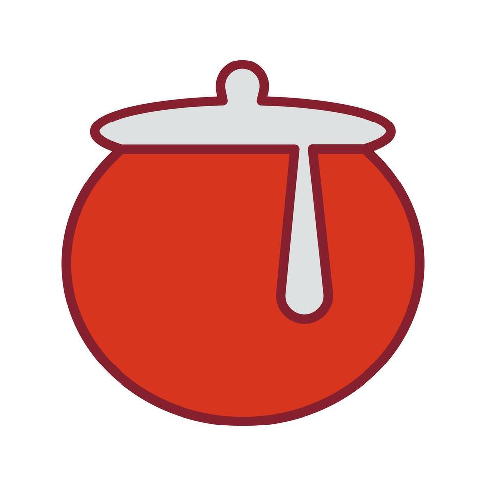 Honey Pot Icon Design vector