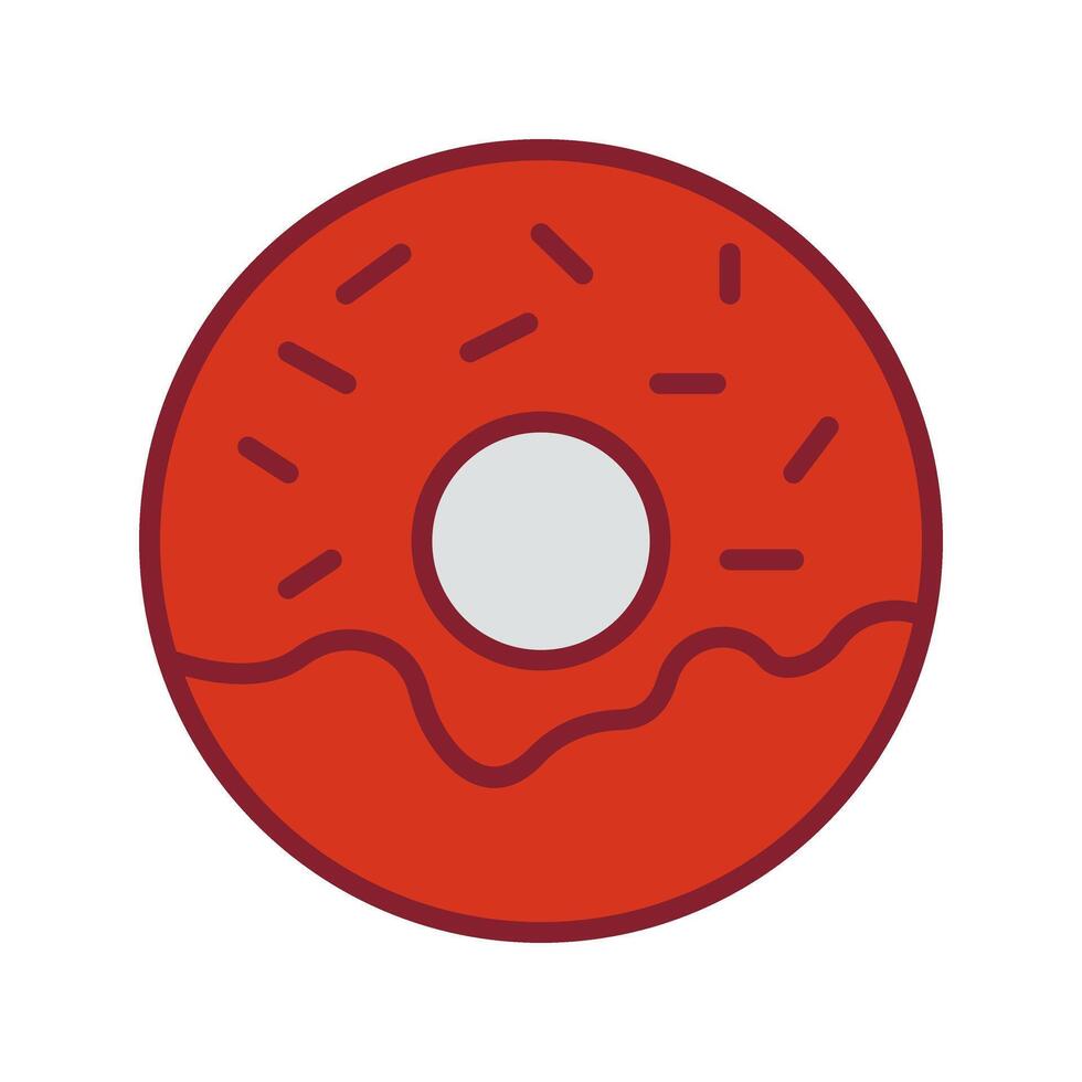 Donut Icon Design vector