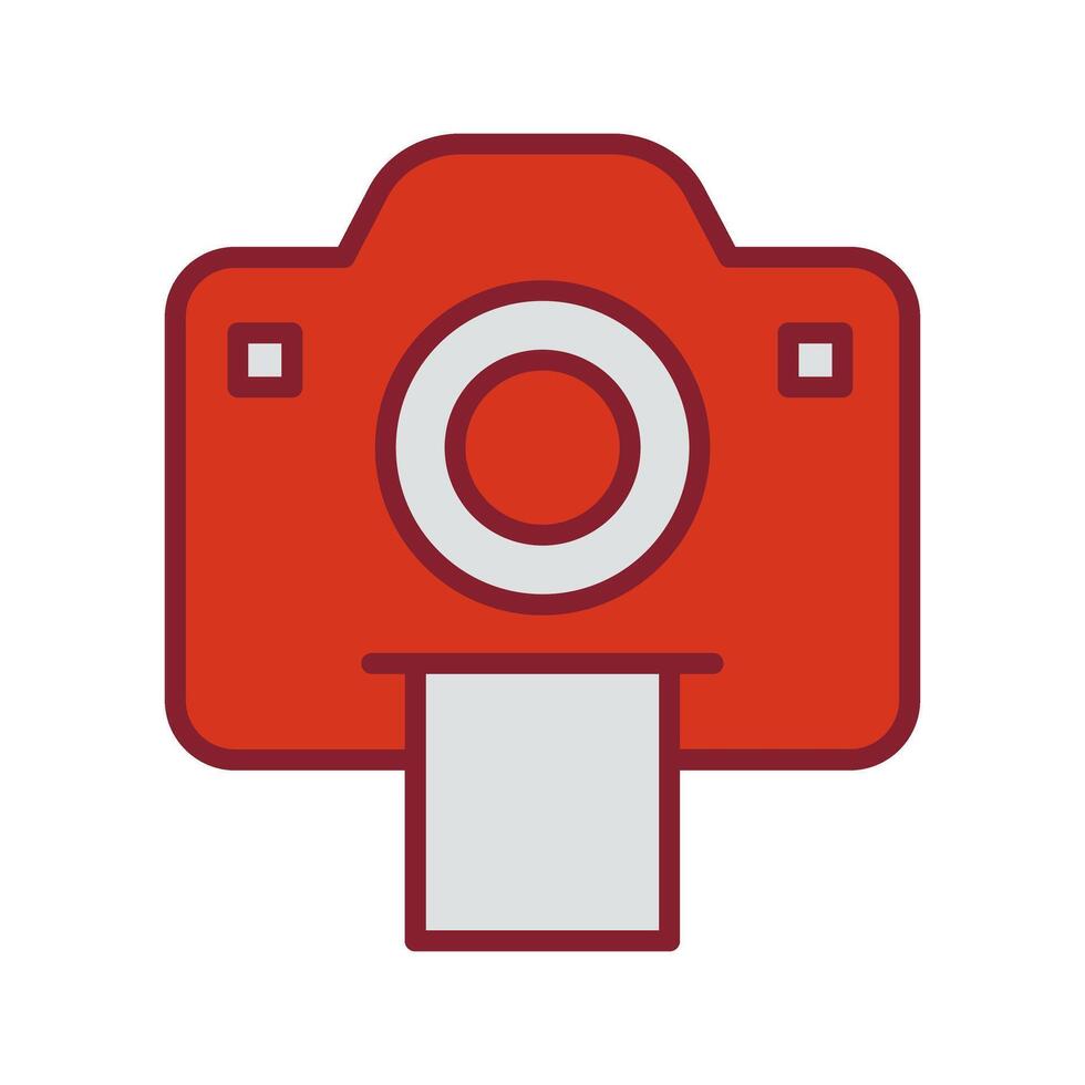 Polaroid Photos Icon Design vector