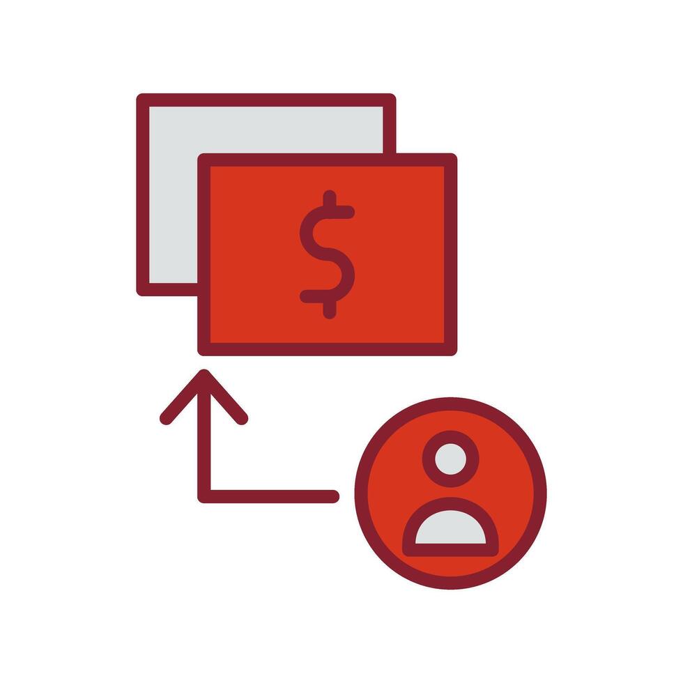 Compensation Package Icon Design vector