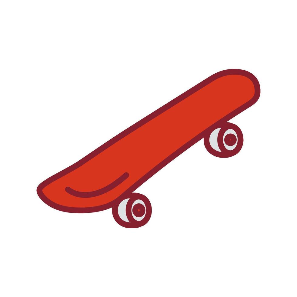 Skateboard Icon Design vector