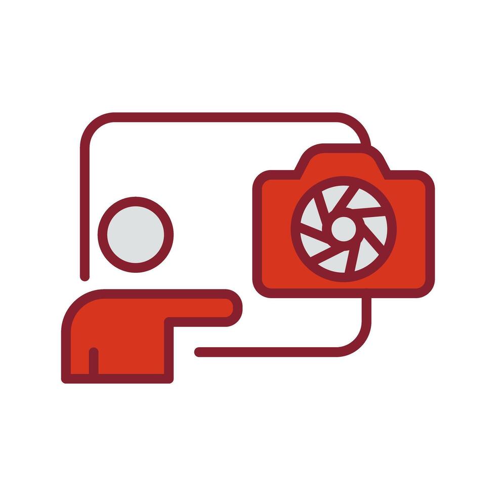 Photography Workshops Icon Design vector