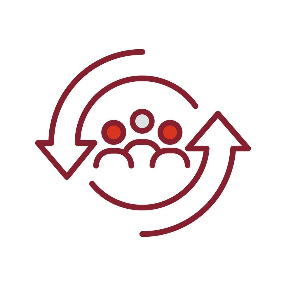 Career Change Icon Design vector