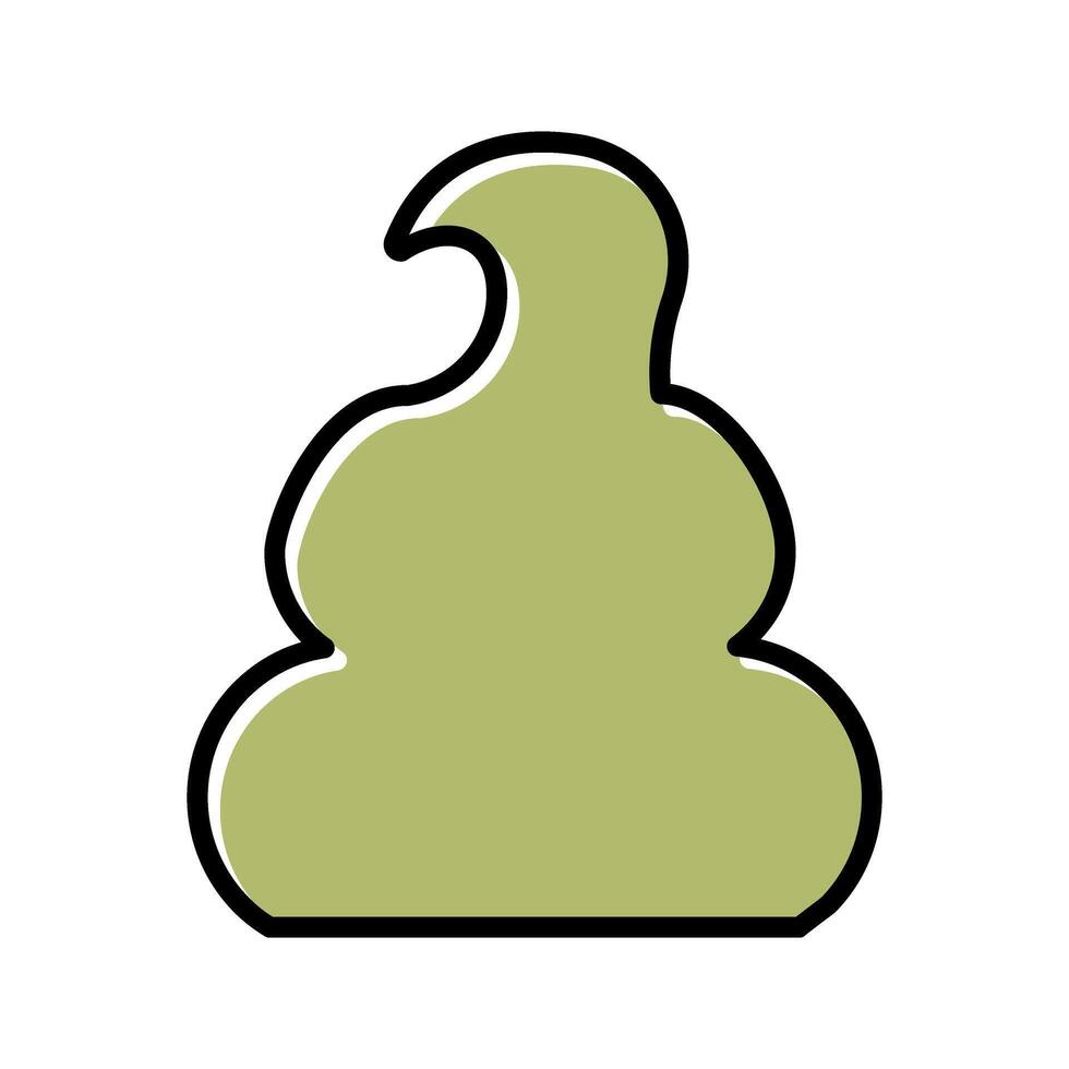 Pile of Poo Icon Design vector