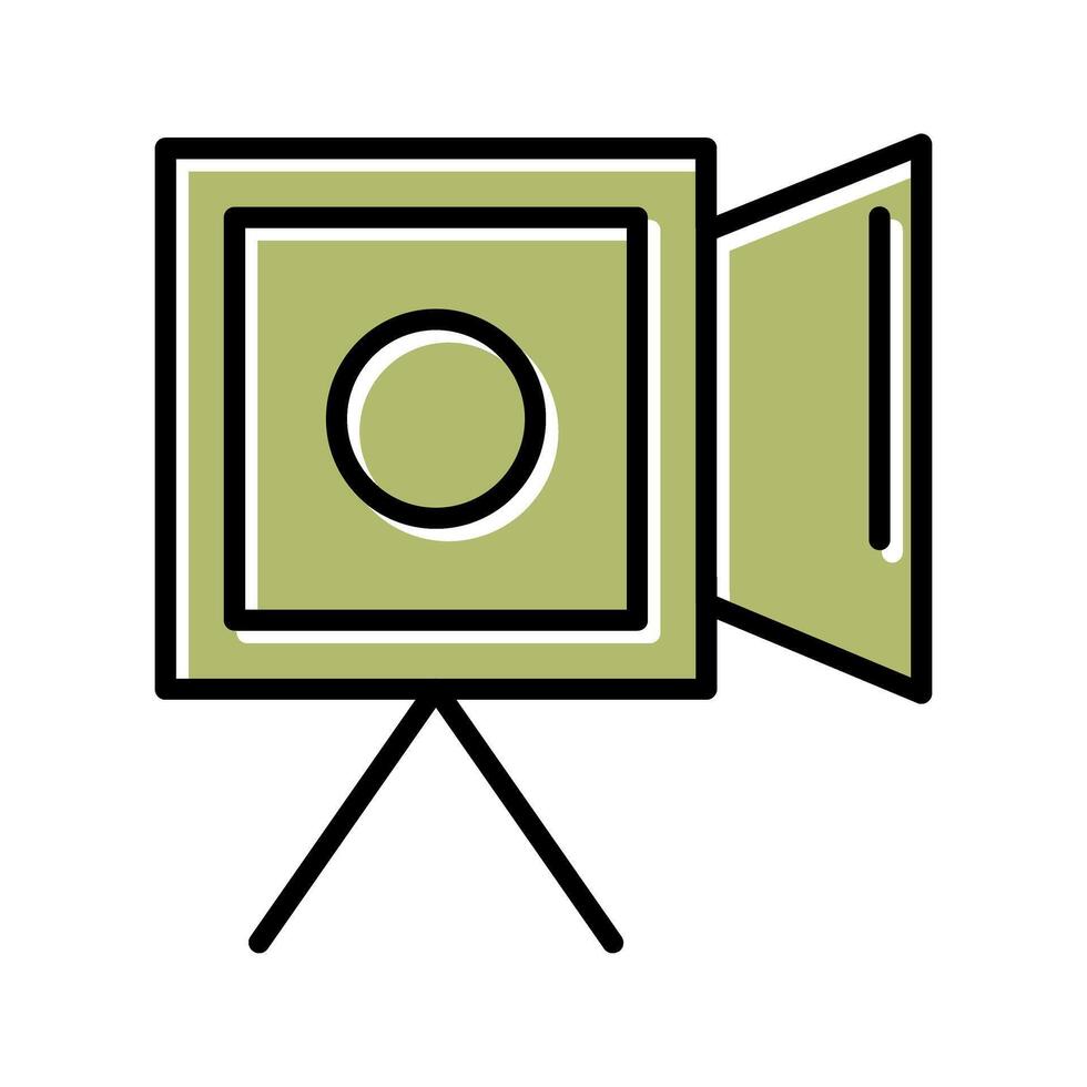 Camera Crew Icon Design vector