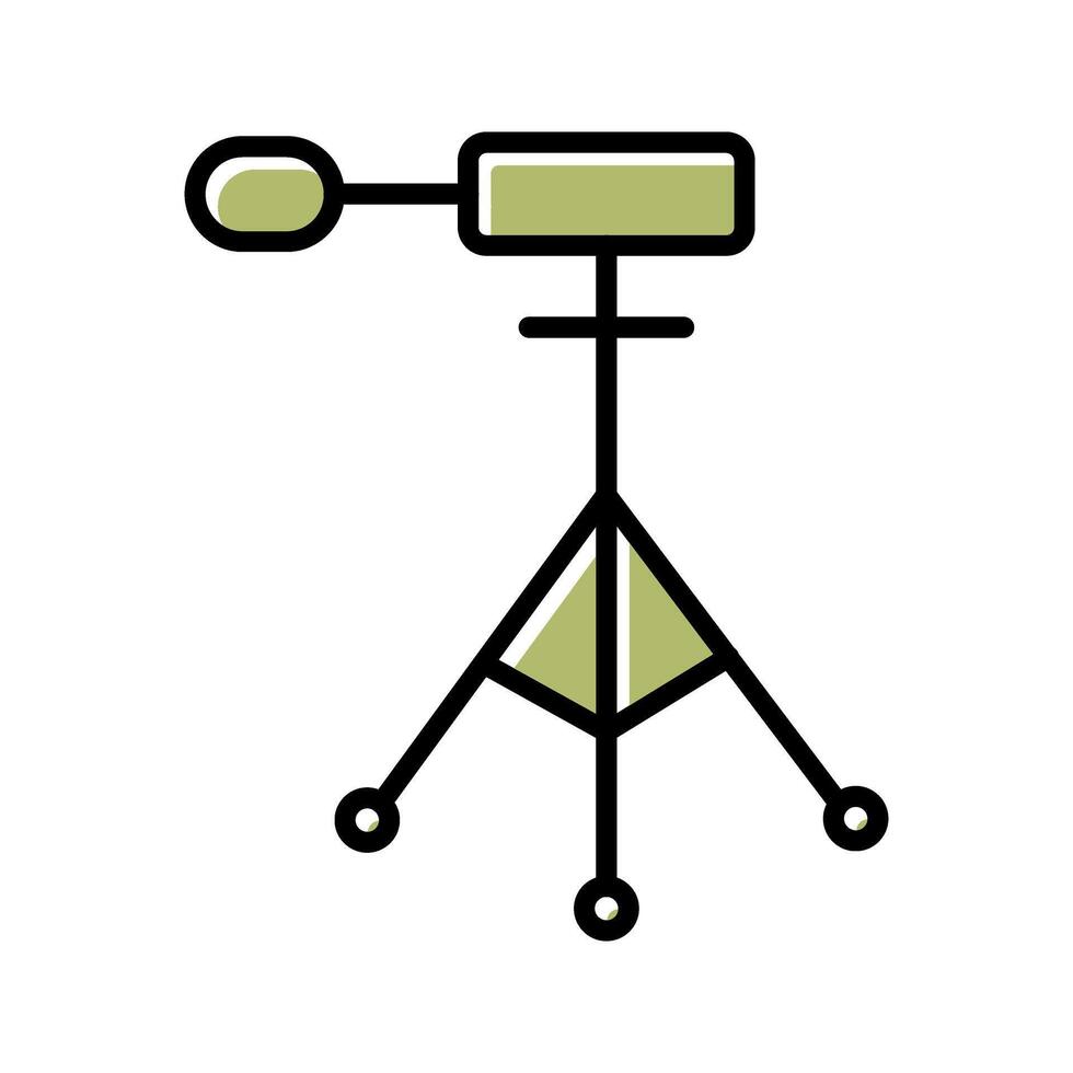 Tripod Tools Icon Design vector