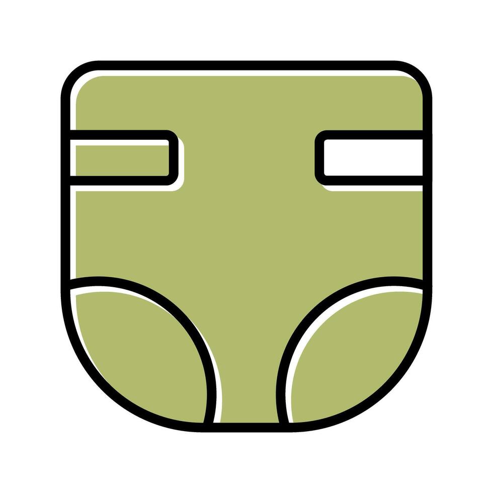 Diaper Changing Icon Design vector