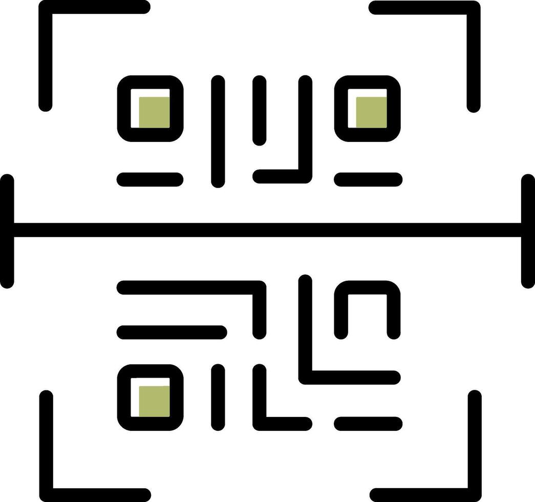 Product Barcode Icon Design vector