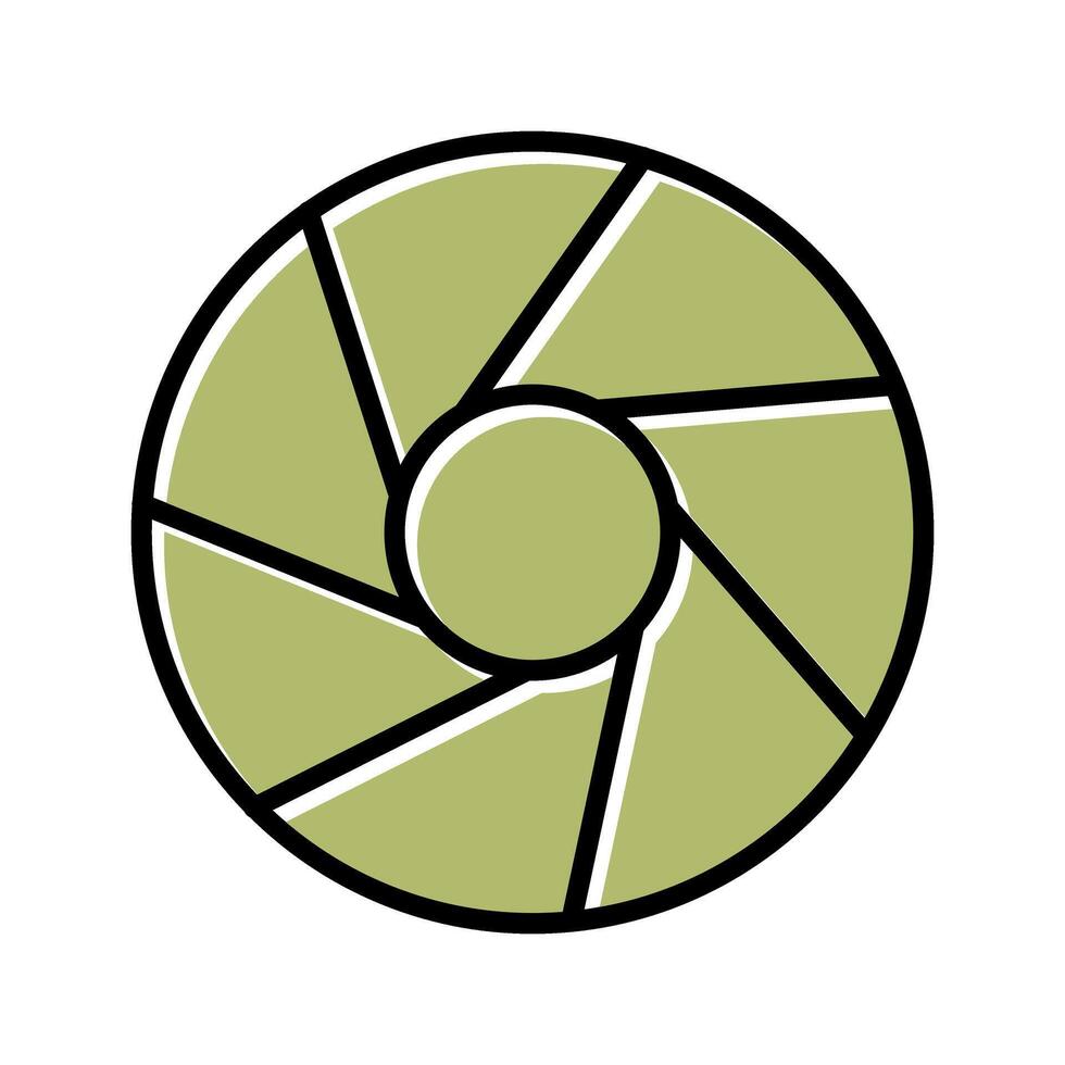 Aperture Artifacts Icon Design vector