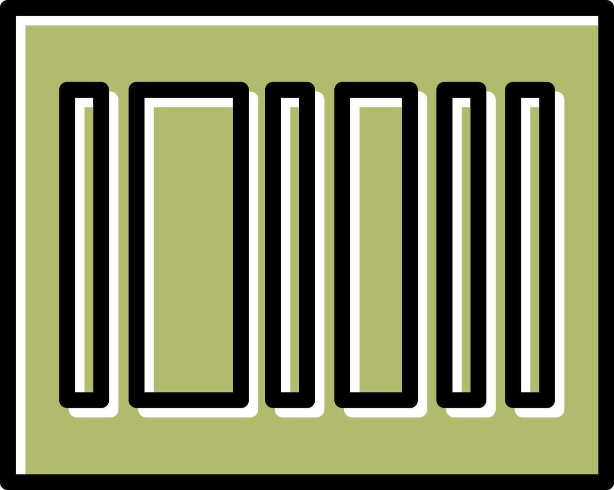 Barcode Data Icon Design vector