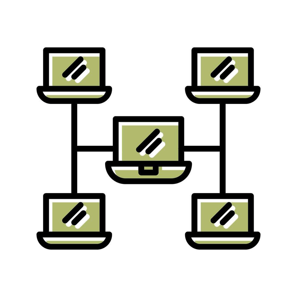 Connection Icon Design vector