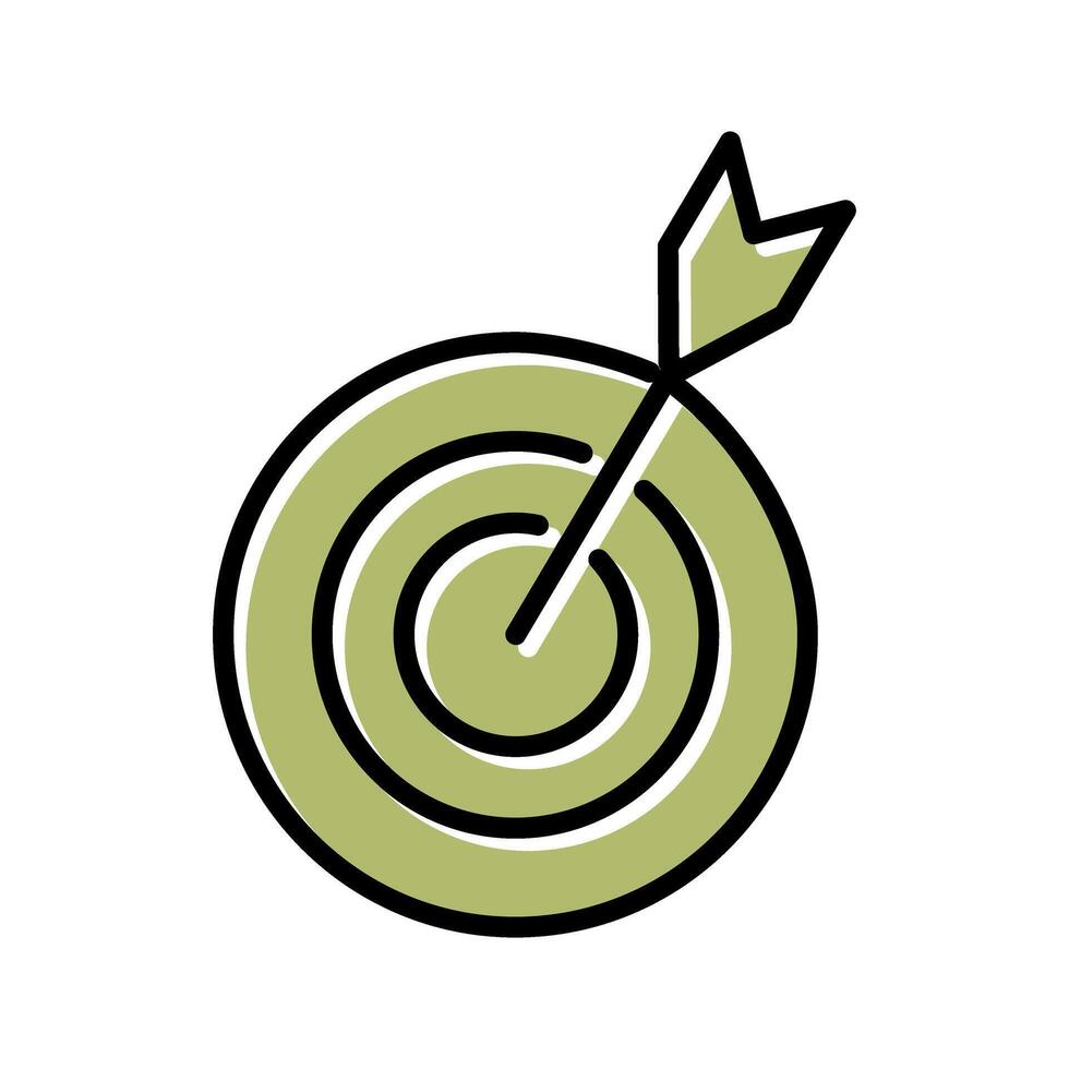 Goal Icon Design vector