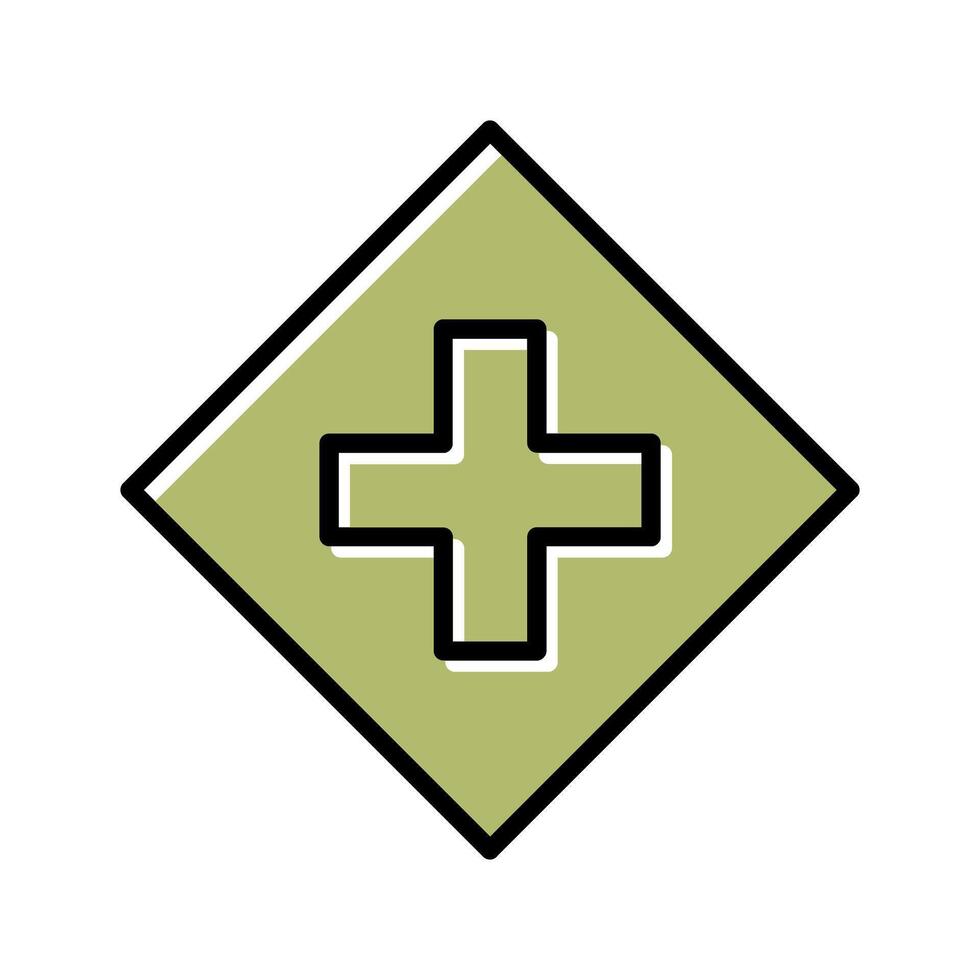 Plus Sign Icon Design vector