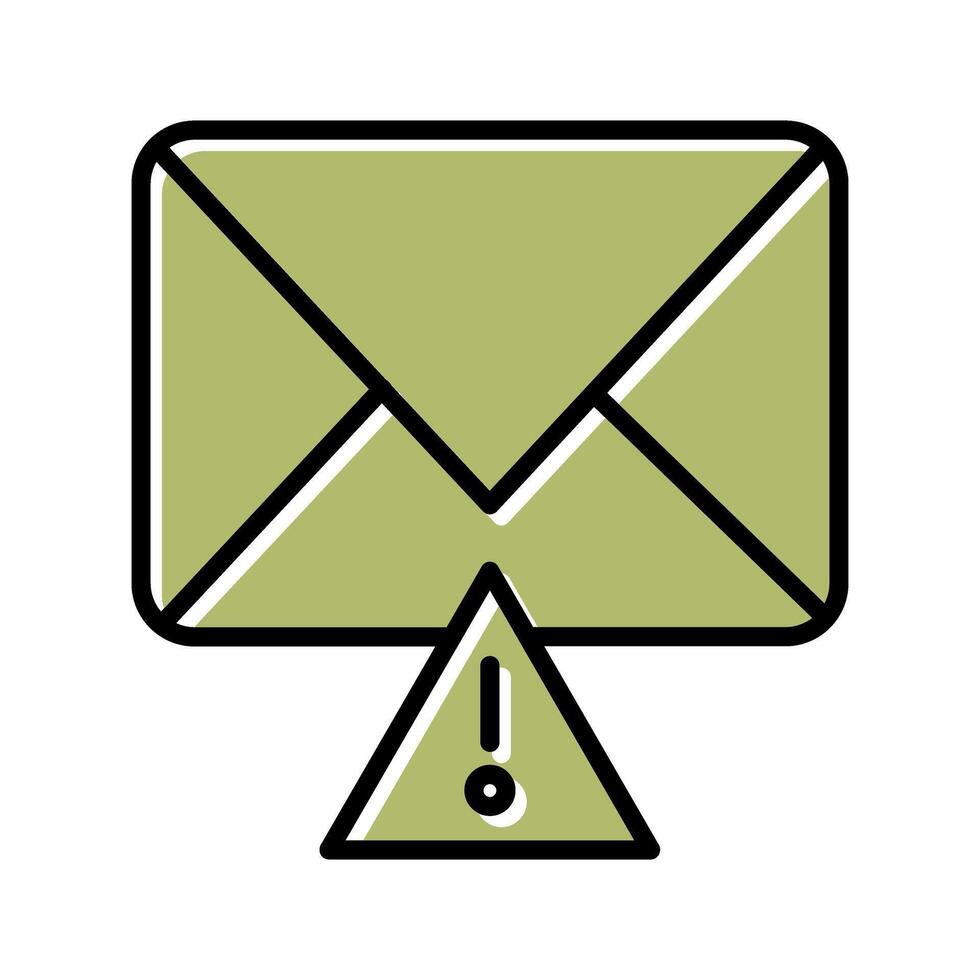 Message Alert Icon Design vector
