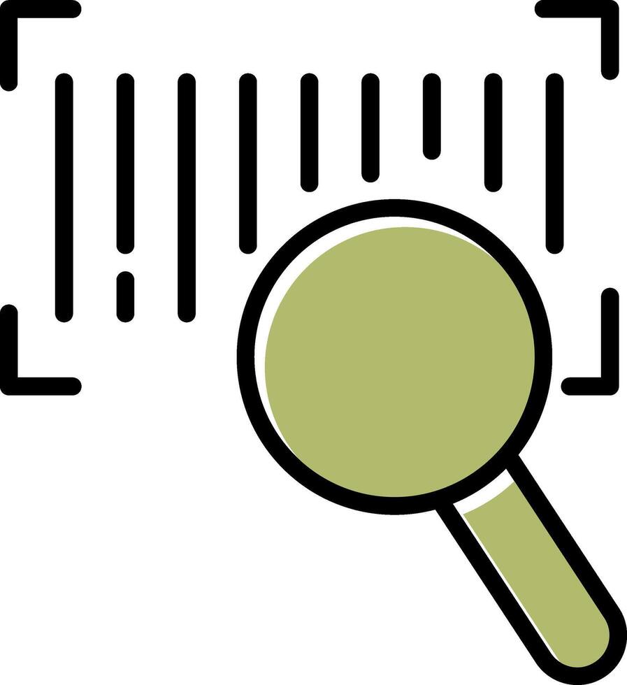 Barcode Database Icon Design vector