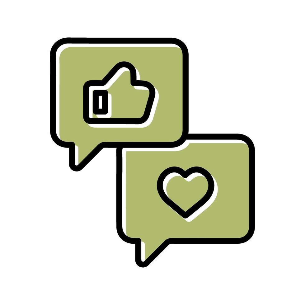 User Feedback Icon Design vector